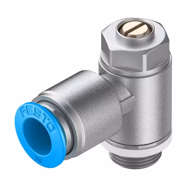 GRLA-1/4-QS-10-D Festo Corporation  Pneumatics Hydraulics - Valves and Control