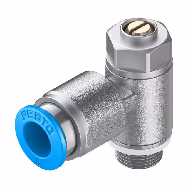 GRLA-1/8-QS-8-D Festo Corporation Pneumatique Hydraulique - Vannes et Contrôle