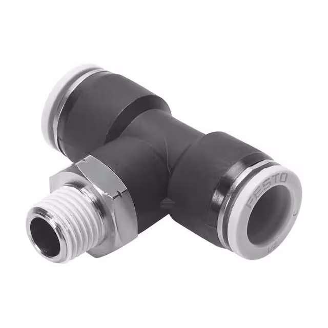 QBT-3/8-3/8-U Festo Corporation Pneumatique Hydraulique - Raccords Accouplements et Distributeurs