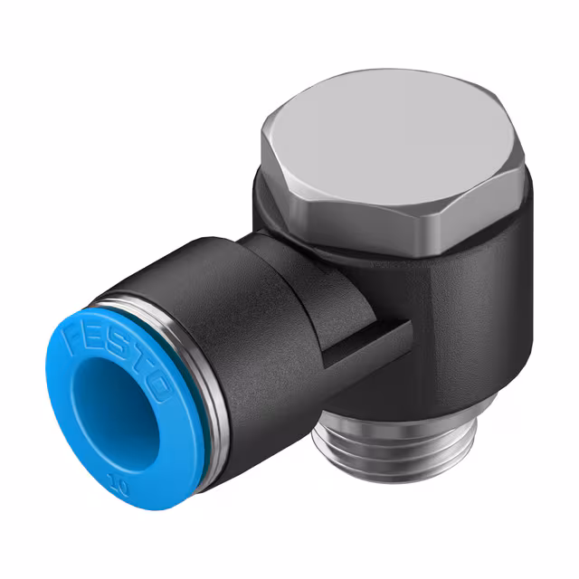 QSLV-G1/4-10 Festo Corporation  Pneumatics Hydraulics - Fittings Couplings and Distributors