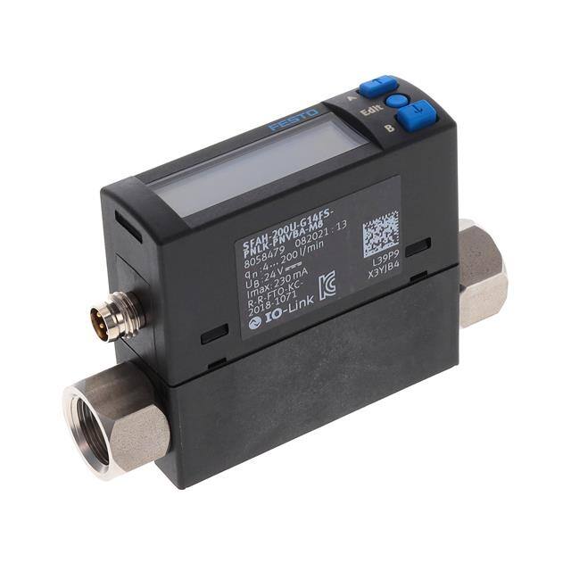 SFAH-200U-G14FS-PNLK-PNVBA-M8 Festo Corporation  Flow Sensors - Industrial