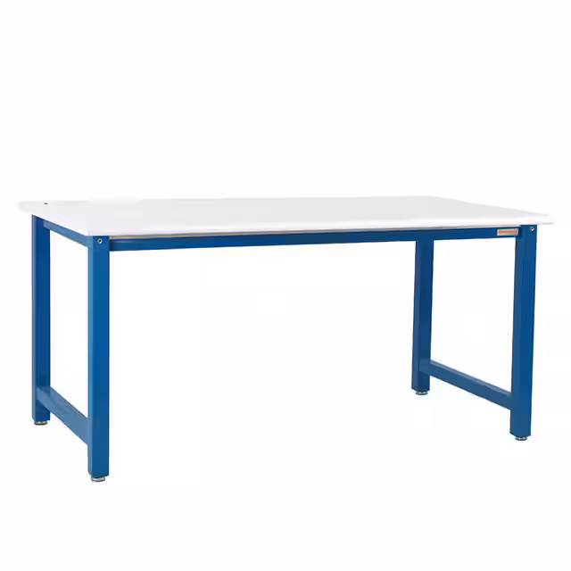 KD2472+STD BLUE+WHITE LAM+34"H BenchPro  Modular ESD Desks Workstations