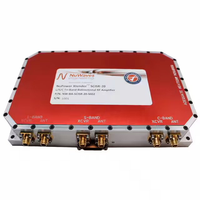 NW-BA-SCISR-20-M02 NuWaves RF Solutions  RF Amplifiers