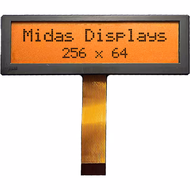 BTHQ256064AV-FETF-06-LED-AMBER Midas Displays  Modules d'affichage - LCD OLED Graphic