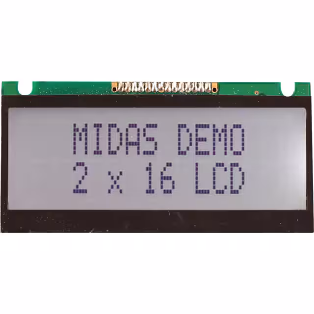 MC21605FA6WE-GPTLW Midas Displays  Modules d'affichage - LCD OLED Caractères et Numériques