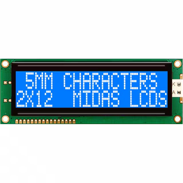 MC21609AB6W-BNMLW-V2 Midas Displays  Modules d'affichage - LCD OLED Caractères et Numériques