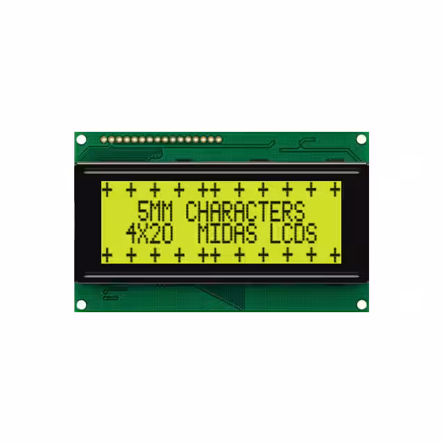 MC42005A6W-SPTLY-V2 Midas Displays  Anzeigemodule – LCD-OLED-Zeichen und -Ziffern