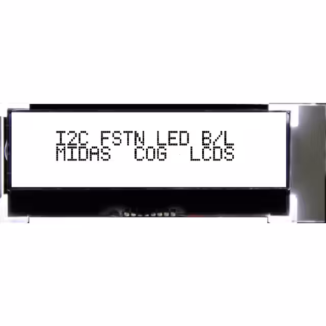 MCCOG21605D6W-FPTLWI Midas Displays  Modules d'affichage - LCD OLED Caractères et Numériques