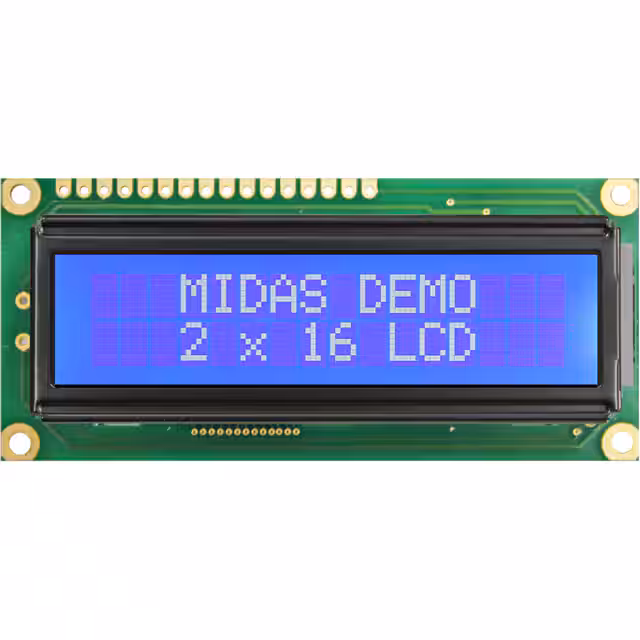MD21605G12W3-BNMLW-VE Midas Displays  Modules d'affichage - LCD OLED Caractères et Numériques