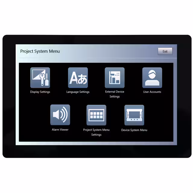 MDT1010GIHC-HDMI Midas Displays  Modules d'affichage - LCD OLED Graphic