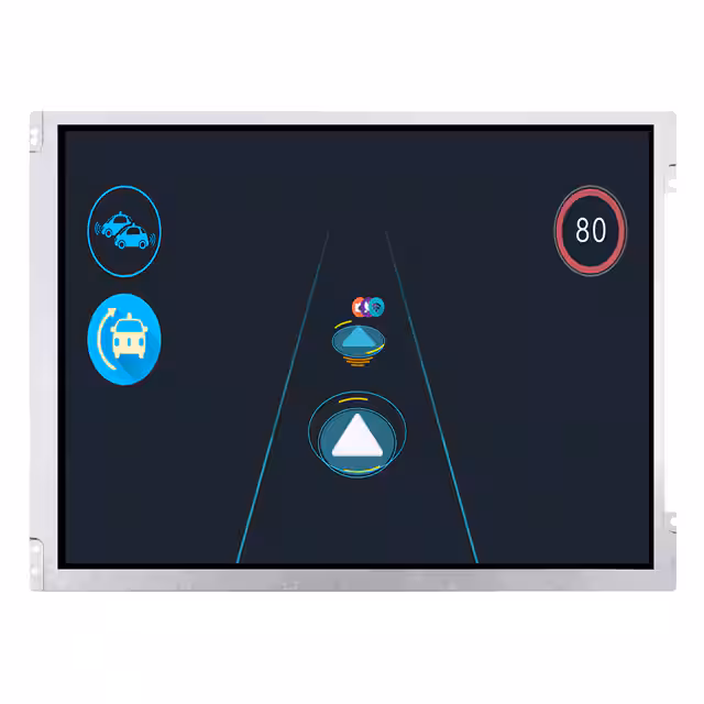 MDT1040AIS-LVDS Midas Displays  Modules d'affichage - LCD OLED Graphic
