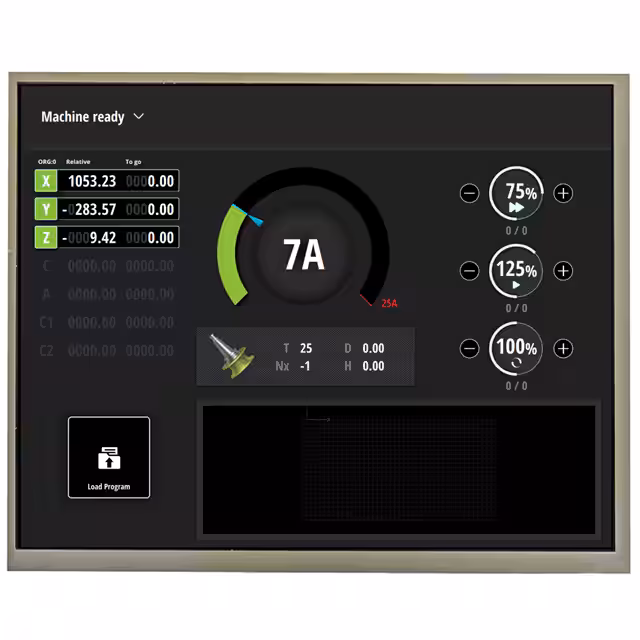 MDT1500AIS-LVDS Midas Displays  Modules d'affichage - LCD OLED Graphic