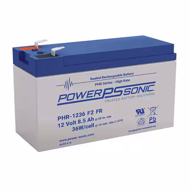 PHR-1236 F2 FR Power Sonic Corporation  Piles rechargeables (secondaires)