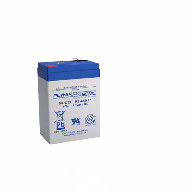 PS-640 F1 Power Sonic Corporation  Piles rechargeables (secondaires)
