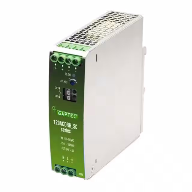 120ACDRH_48SC GAPTEC Electronic  Fuentes de alimentación industriales para riel DIN