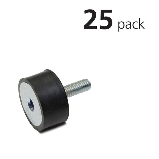 VMTSC20-15-M6-70-Z/25PK JW Winco/Otto Ganter  Paraurti Piedini Cuscinetti Impugnature