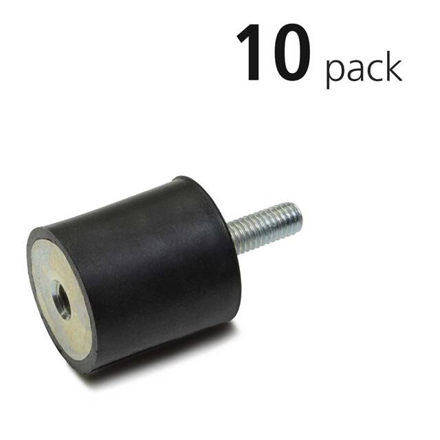 VMTSC20-30-M6-40-Z/10PK JW Winco/Otto Ganter  Bumpers Feet Pads Grips