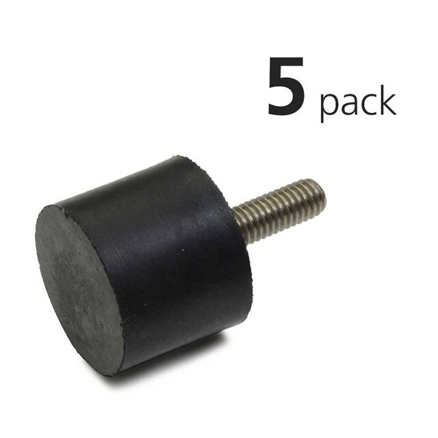 VMS25-25-5/16-55-S/5PK JW Winco/Otto Ganter  Paraurti Piedini Cuscinetti Impugnature