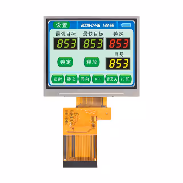 DLC0350ABM06RT-2 DLC Display Co.,Ltd  Modules d'affichage - LCD OLED Graphic