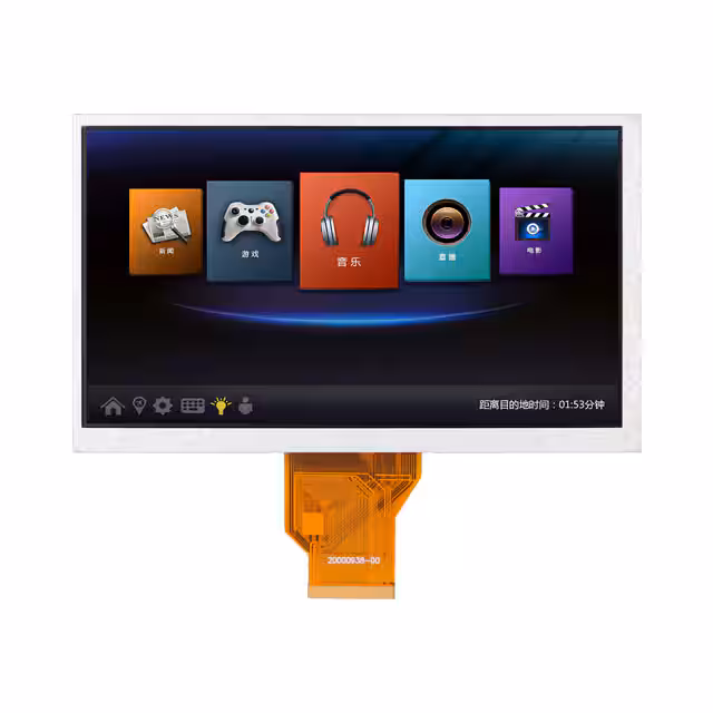 DLC0700BWM27QT-5 DLC Display Co.,Ltd  Anzeigemodule - LCD OLED Grafik