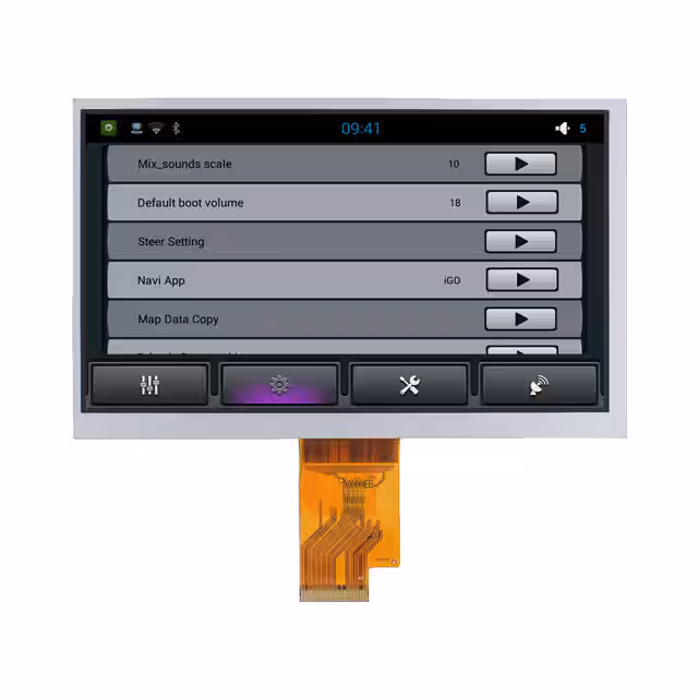 DLC0700XDP30KF-2 DLC Display Co.,Ltd  Modules d'affichage - LCD OLED Graphic