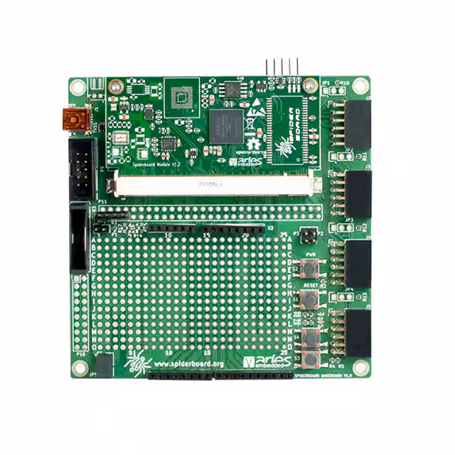 SPIDERBASE MX10U ARIES Embedded  Cartes d'évaluation - Embarquées - Logique complexe (FPGA CPLD)