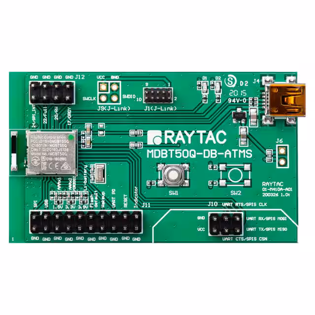 MDBT50Q-DB-ATMS Raytac  Cartes de kits d'évaluation et de développement RF