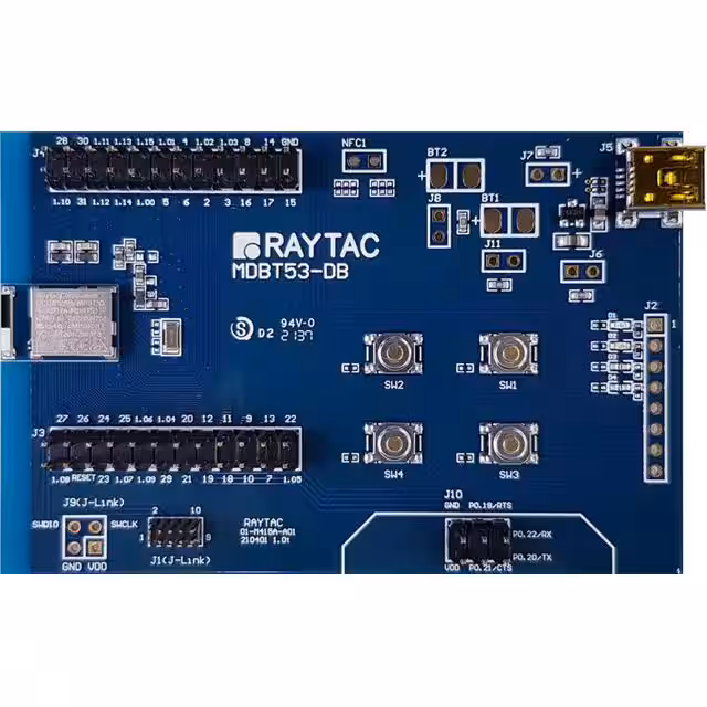 MDBT53V-DB-40 Raytac  Cartes de kits d'évaluation et de développement RF