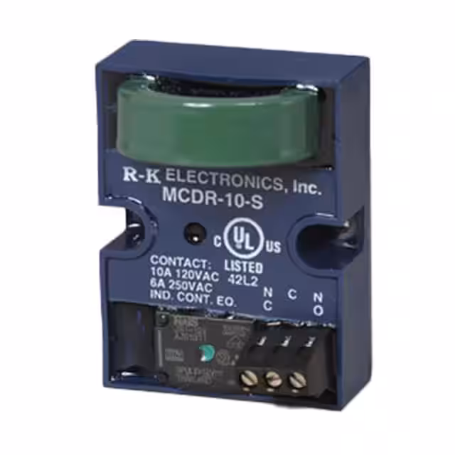 MCDR-10-T R-K Electronics, Inc. Relais et systèmes de protection