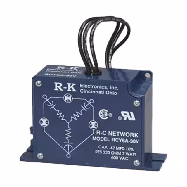 RCY618-30V R-K Electronics, Inc.  Moduli di filtro di linea di alimentazione