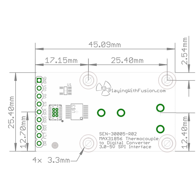 SEN-30005-K Playing With Fusion, Inc  Cartes d'évaluation - Capteurs