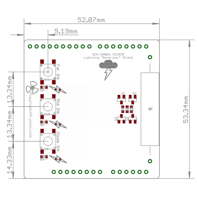 SEN-39002 Playing With Fusion, Inc  Cartes d'évaluation - Capteurs