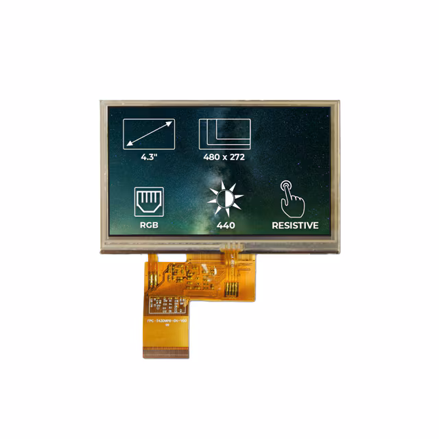 RVT4.3A480272TNWR00 Riverdi  Modules d'affichage - LCD OLED Graphic