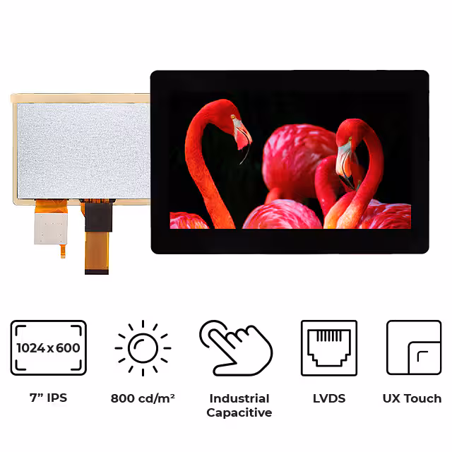 RVT70HSLNWC00 Riverdi  Moduli di visualizzazione - LCD OLED Grafico