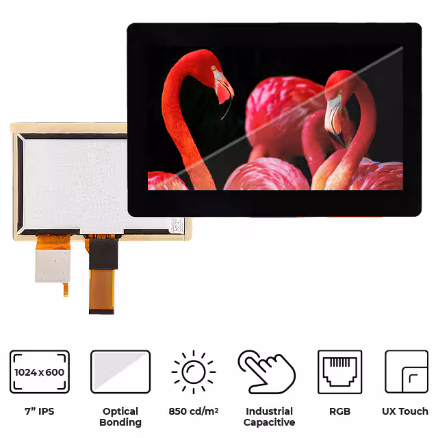 RVT70HSTNWC00-B Riverdi  Modules d'affichage - LCD OLED Graphic