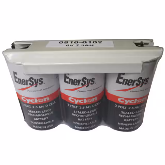 0810-0102 EnerSys  Piles rechargeables (secondaires)