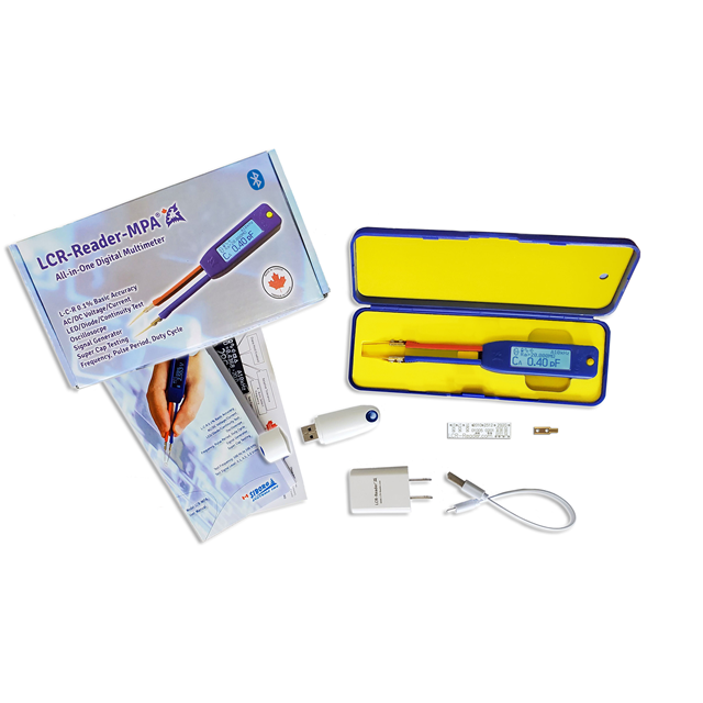 LCR-READER-MPA BLUETOOTH GREY Siborg Systems Inc.  Equipment - Multimeters