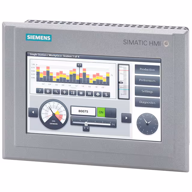 6AV21240GC130AX0 Siemens  Human Machine Interface (HMI)