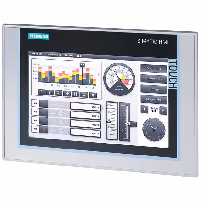 6AV21240JC010AX0 Siemens  Human Machine Interface (HMI)