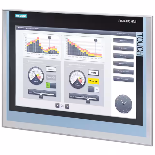 6AV21240QC020AX1 Siemens  Human Machine Interface (HMI)