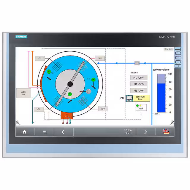 6AV78634TB100AA0 Siemens Interface homme-machine (IHM)
