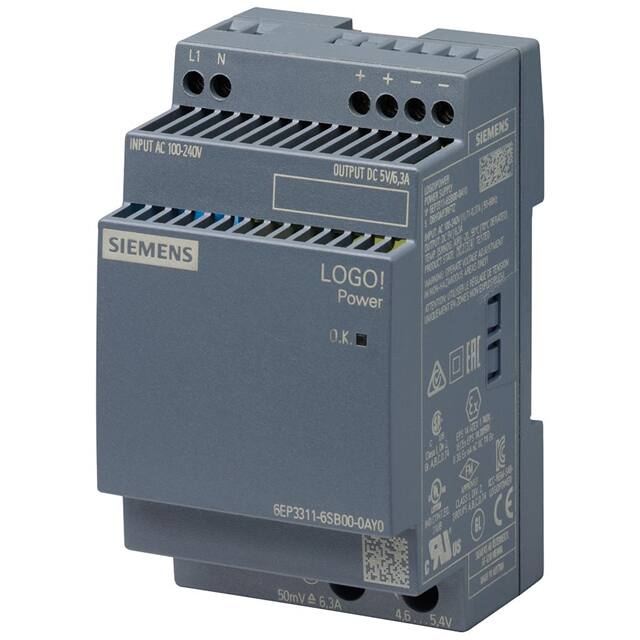 6EP33116SB000AY0 Siemens  Industrial DIN Rail Power Supplies