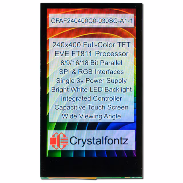 CFAF240400C0-030SC-A1-1 Crystalfontz  Modules d'affichage - LCD OLED Graphic