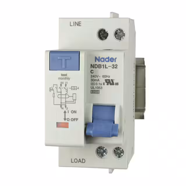 NDB1L-32C-16-240V Nader Disjoncteurs