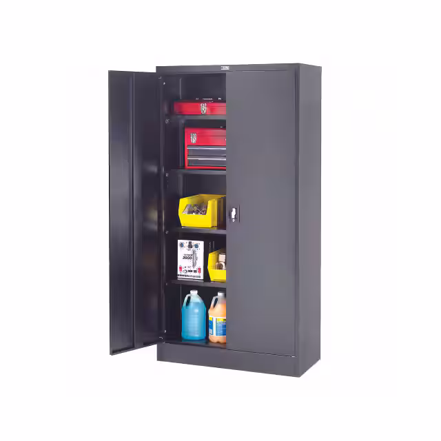 DCR-2K-BLACK Global Industrial  Arbeitsplatz Büromöbel und Ausstattung - Schließfächer Lagerschränke und Zubehör