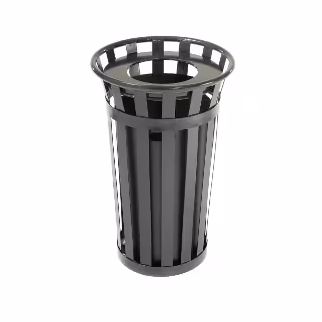 237725BK Global Industrial  Prodotti per esterni - Bidoni della spazzatura e coperture