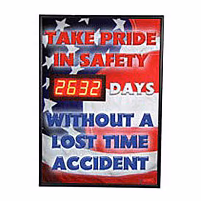 240559 National Marker Company  Prodotti per esterni - Parcheggio e sicurezza