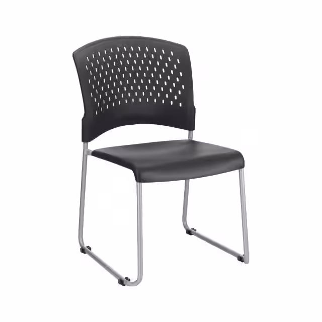 NEW250606BK Interion By Global Industrial  Workstation Office Furniture and Equipment - Chairs and Stools