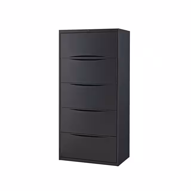 LF-30-5D-BLACK Interion By Global Industrial  Office Equipment - File Cabinets Bookcases