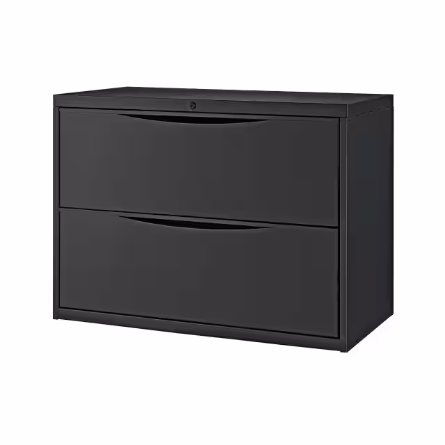 LF-36-2D-BLACK Interion By Global Industrial  Office Equipment - File Cabinets Bookcases